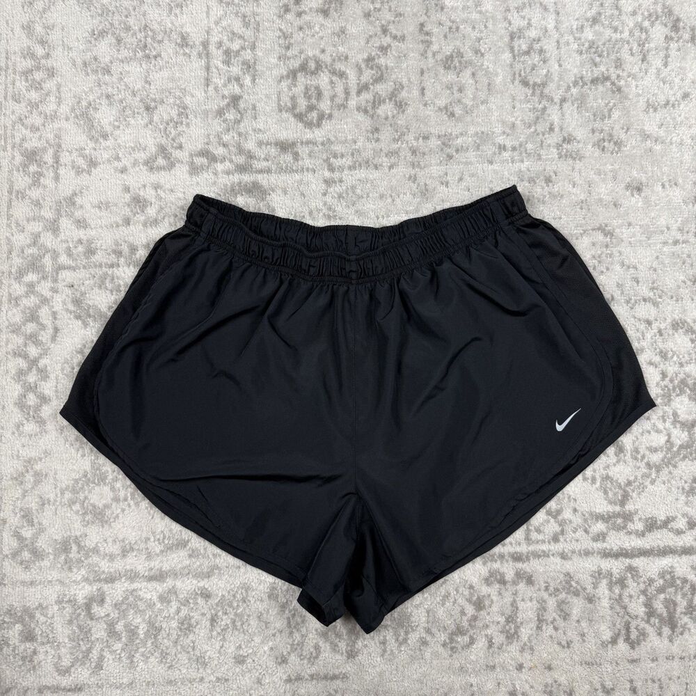 Nike Dri Fit Shorts Tempo Running 624272 Black Lined Shorts Size 1X